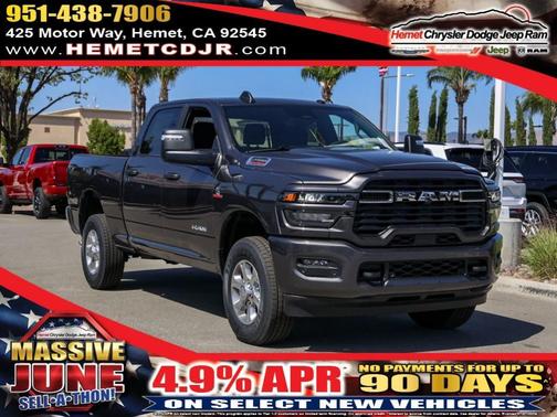 Granite Crystal Clearcoat Metallic 2026 RAM 2500 Big Horn