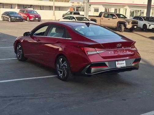 Red 2024 Hyundai ELANTRA Limited