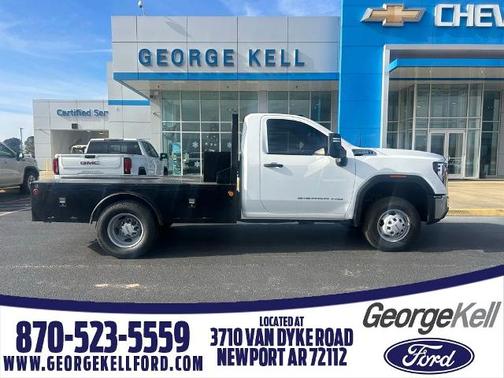 Summit White 2024 GMC Sierra 3500 PRO
