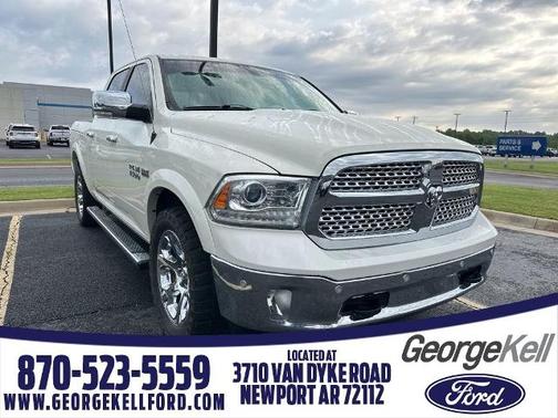 Pearl White 2017 RAM 1500 LARAMIE