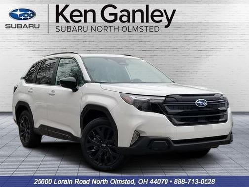 Crystal White Pearl 2026 Subaru Forester Sport