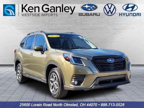 Autumn Green Metallic 2024 Subaru Forester Premium
