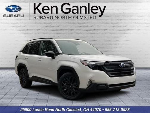 Crystal White Pearl 2026 Subaru Forester Sport