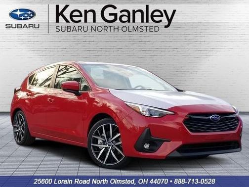 Pure Red 2026 Subaru Impreza Sport