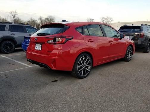 Pure Red 2026 Subaru Impreza Sport