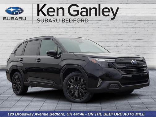 Crystal Black Silica 2026 Subaru Forester Sport