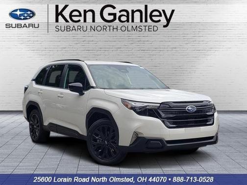 Crystal White Pearl 2026 Subaru Forester Sport