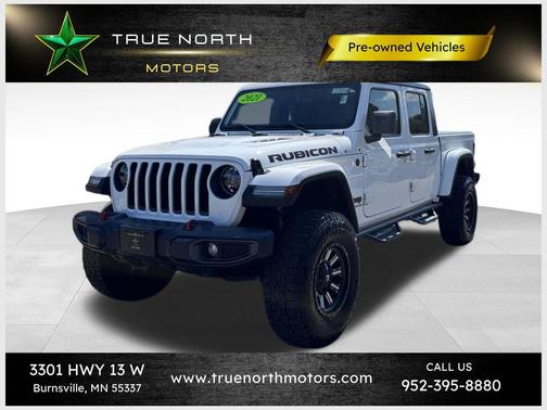 Bright White Clearcoat 2021 Jeep Gladiator Rubicon