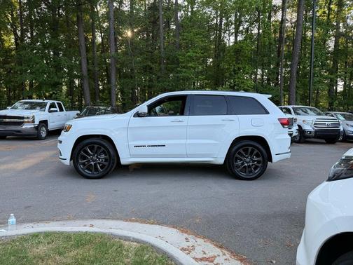 Bright White Clearcoat 2018 Jeep Grand Cherokee High Altitude
