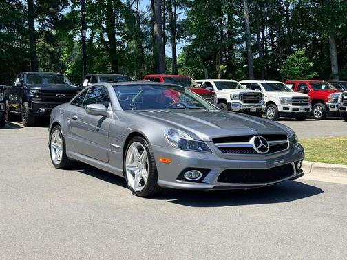 Silver 2009 Mercedes-Benz SL-Class SL 550