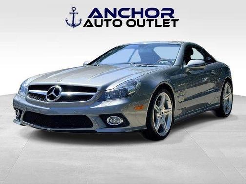 Silver 2009 Mercedes-Benz SL-Class SL 550