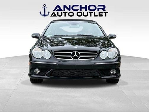 Black 2009 Mercedes-Benz CLK-Class CLK 550