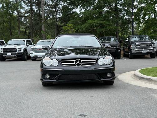 Black 2009 Mercedes-Benz CLK-Class CLK 550