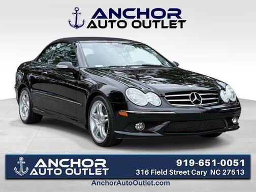 Black 2009 Mercedes-Benz CLK-Class CLK 550
