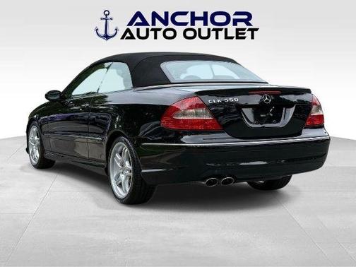Black 2009 Mercedes-Benz CLK-Class CLK 550