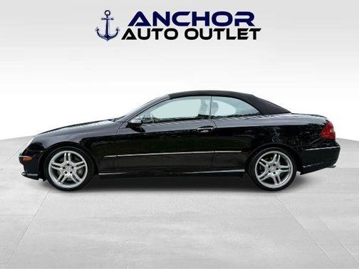 Black 2009 Mercedes-Benz CLK-Class CLK 550