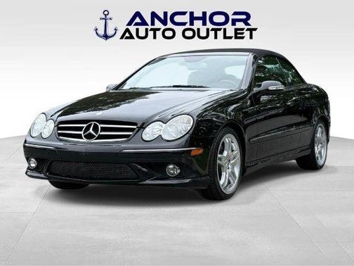 Black 2009 Mercedes-Benz CLK-Class CLK 550