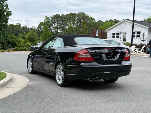 Black 2009 Mercedes-Benz CLK-Class CLK 550