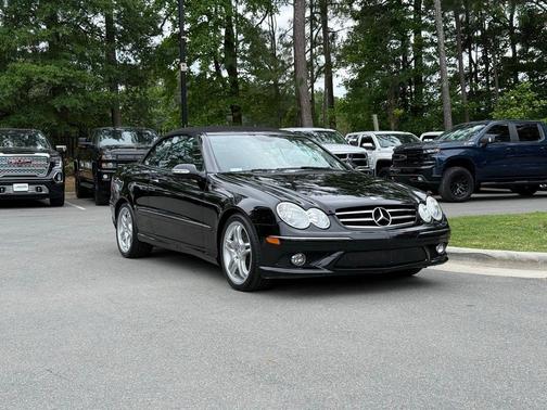 Black 2009 Mercedes-Benz CLK-Class CLK 550