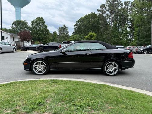 Black 2009 Mercedes-Benz CLK-Class CLK 550