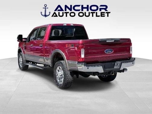 Red 2018 Ford F-350 Lariat