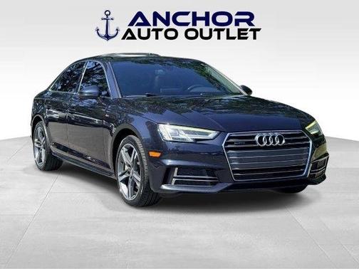 Moonlight Blue 2017 Audi A4 2.0T Premium Plus