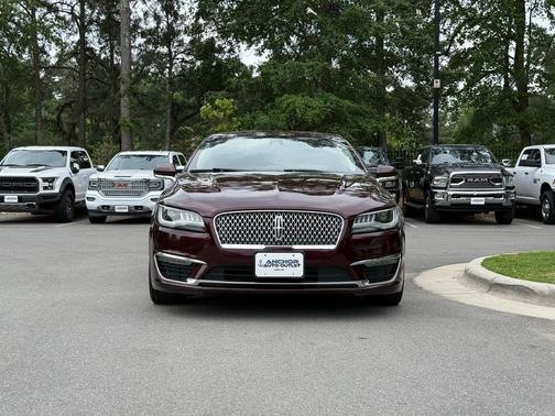 Burgundy 2017 Lincoln MKZ Reserve I