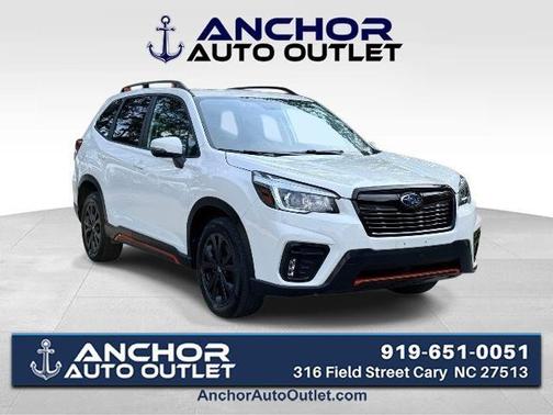 Crystal White Pearl 2019 Subaru Forester Sport