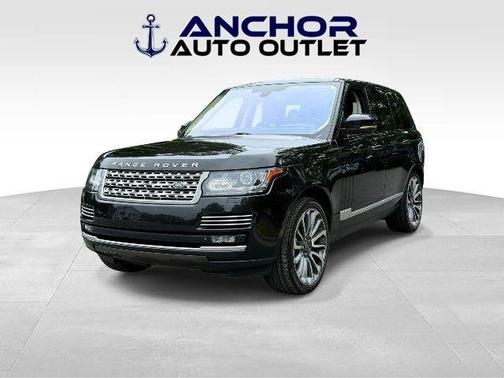 Black 2015 Land Rover Range Rover 5.0L Supercharged Autobiography
