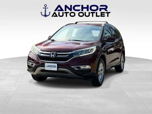 Burgundy 2015 Honda CR-V EX-L