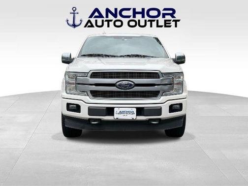 White Platinum Clearcoat Metallic 2018 Ford F-150 Platinum