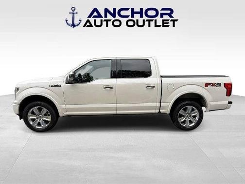 White Platinum Clearcoat Metallic 2018 Ford F-150 Platinum