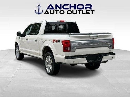 White Platinum Clearcoat Metallic 2018 Ford F-150 Platinum