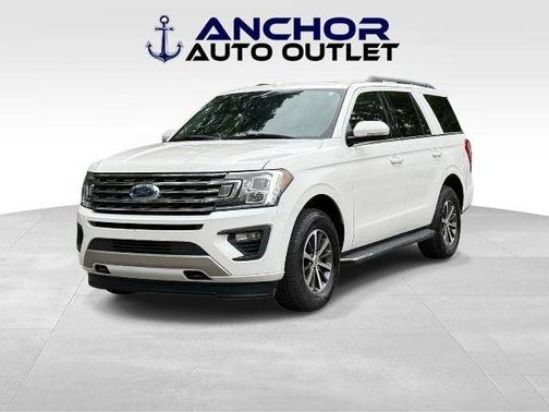 Star White Metallic Tri-Coat 2020 Ford Expedition XLT