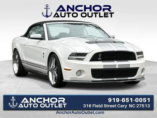 Performance White 2010 Ford Shelby GT500 Base