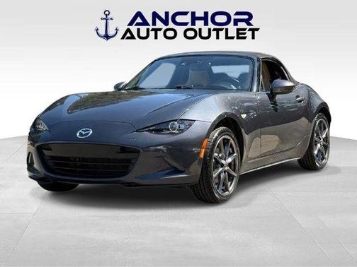 Meteor Gray Mica 2016 Mazda MX-5 Miata Grand Touring