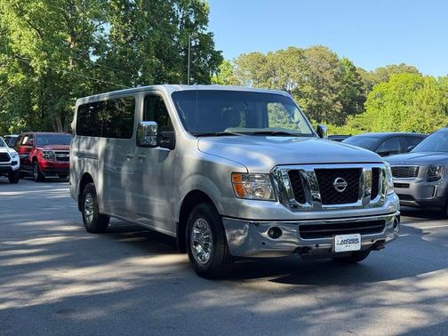 Brilliant Silver Metallic 2016 Nissan NV Passenger NV3500 HD SL V8