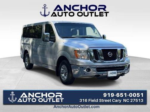 Brilliant Silver Metallic 2016 Nissan NV Passenger NV3500 HD SL V8