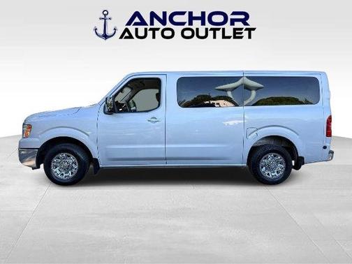 Brilliant Silver Metallic 2016 Nissan NV Passenger NV3500 HD SL V8