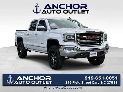 White Frost Tricoat 2017 GMC Sierra 1500 SLT