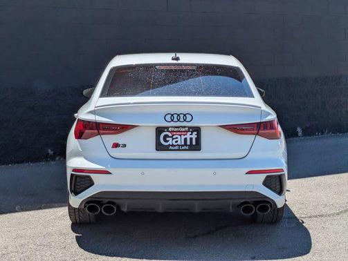 Glacier White Metallic 2024 Audi S3 Premium Plus TFSI quattro S tronic