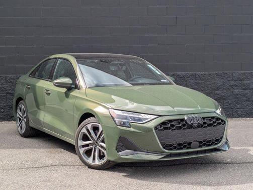 District Green Metallic 2026 Audi A3 Premium