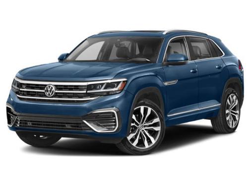 Pure White 2022 Volkswagen Atlas Cross Sport 3.6L V6 SEL R-Line