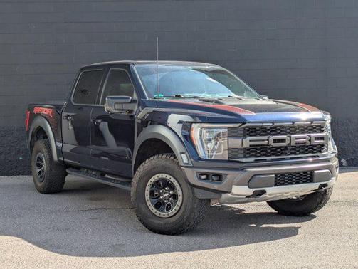 Antimatter Blue Metallic 2023 Ford F-150 Raptor