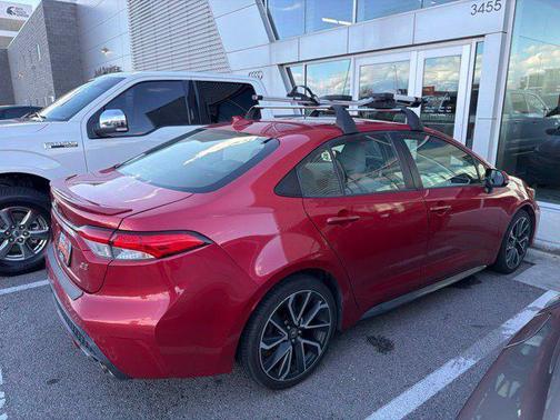 Barcelona Red Metallic 2020 Toyota Corolla SE