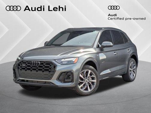 Daytona Gray Pearl Effect 2024 Audi Q5 45 S line Premium