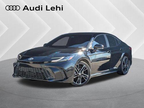 Midnight Black Metallic 2025 Toyota Camry XSE