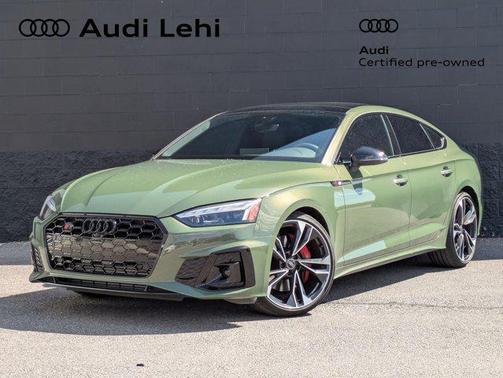 District Green Metallic 2024 Audi S5 Premium Plus TFSI quattro Tiptronic