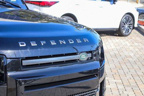 Santorini Black Metallic 2023 Land Rover Defender 110 X