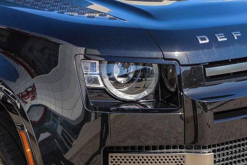 Santorini Black Metallic 2023 Land Rover Defender 110 X